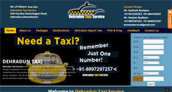 Desktop Screenshot of dehraduntaxiservice.com